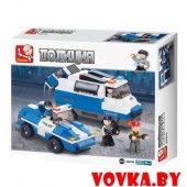 Конструктор "Автомобили для перевозки и сопровождения нарушителей" арт.M38-B0189