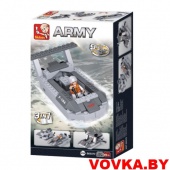 Конструктор "Катер" арт. M38-B0537D (97 деталей) Sluban