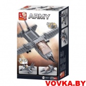 Конструктор "Самолет" арт. M38-B0537i (125 деталей) Sluban