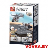 Конструктор "Самолет + вертолет" арт. M38-B0537H (104 детали) Sluban