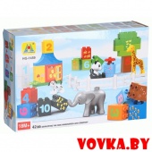 Конструктор "Зоопарк", 42 дет., арт.HG-1459