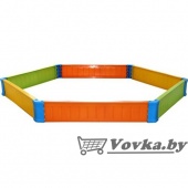 Ограждение для игры с песком шестиугольное арт.М4988, РФ