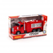 "Профи", автомобиль-пожарный инерционный (со светом и звуком) (в коробке) арт. 86518