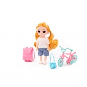 Кукла "Маша" (16 см) в парке + аксессуары (3 элемента) (в коробке №2), арт. 03342 Полесье