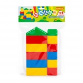 Конструктор "Беби" (12 элементов) (в пакете) арт.61768 Полесье