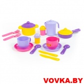 Набор детской посуды "Хозяюшка" на 2 персоны арт.3988