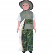 Кукла Борис - рыбак 1, арт. 19-29.1 БелКукла, РБ