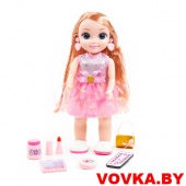 Кукла "Милана" (37 см) в салоне красоты с аксессуарами (6 элементов) арт. 79282