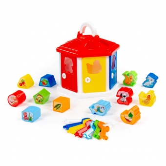 Логический домик (в сеточке) арт.6196 Полесье