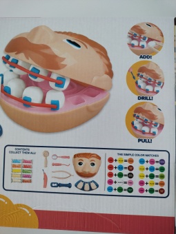 Игровой набор для девочек MAGIK DOUGH - "Мистер зубастик" (стоматолог), арт.G183466(8400)