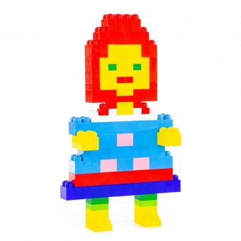 Конструктор "Великан" (198 элементов) (в мешке) арт. 7727