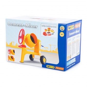 Бетономешалка Construct + Набор каменщика №7 Construct (8 элементов) арт. 50649