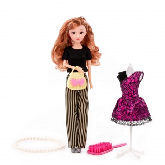 Кукла "Ксюша" (30 см) в костюме + аксессуары (5 элементов) (в коробке №4), арт. 02680 Полесье