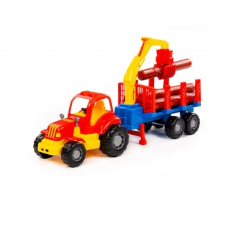 "Крепыш" трактор с полуприцепом-лесовозом арт. 44815