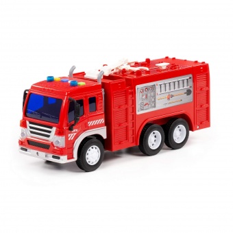 "Сити", автомобиль-пожарный инерционный (со светом и звуком) (в коробке) арт. 86396