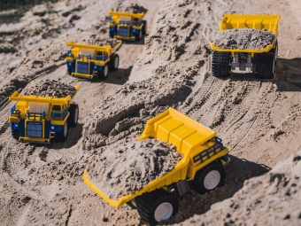 Карьерный самосвал БелАЗ-75131 (в коробке) арт.31307 Полесье