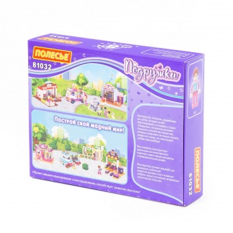 Конструктор "Классик" "Подружки-8" (88 элементов) (в коробке) арт. 81032