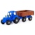 Трактор "Алтай" (синий) с прицепом №1 (в сеточке), арт. 84750 Полесье