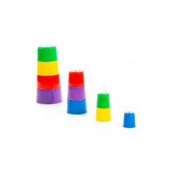 Занимательная пирамидка №2 (10 элем.) арт. 35110 Полесье