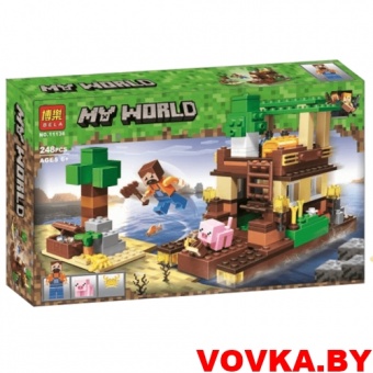 Конструктор MineCraft "Остров сокровищ" арт.11136