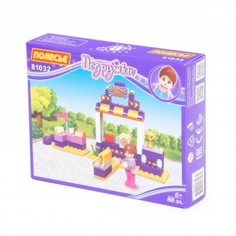 Конструктор "Классик" "Подружки-8" (88 элементов) (в коробке) арт. 81032