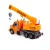 "Профи", автомобиль-кран инерционный (со светом и звуком) (оранжевый) (в коробке) арт. 86617