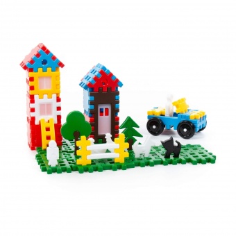 Конструктор "Семья" (235 элем. в мешке) арт.0927 Полесье