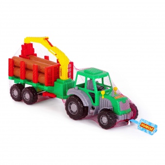 "Алтай", трактор с полуприцепом-лесовозом арт. 35370