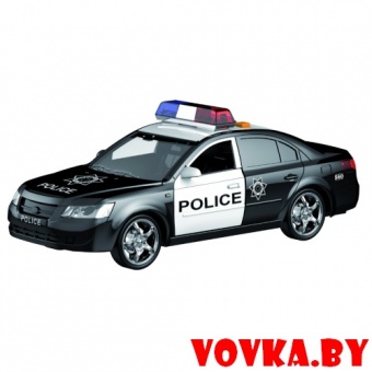 Инерционная полицейская машина (свет и звук), арт. WY560B