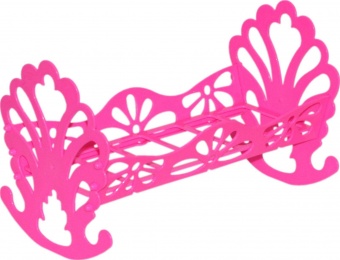 Кроватка-качалка сборная для кукол (в пакете) арт.56665