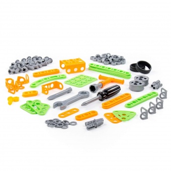 Конструктор "Изобретатель" - "Вертолёт №1" (130 элементов) (в пакете) арт. 55026 Полесье