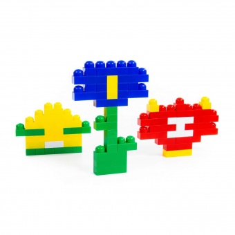 Конструктор "Юниор" (69 элементов) (в мешке) арт. 6660 Полесье