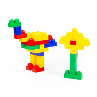 Конструктор "Юниор" (100 элементов) (в рюкзаке) арт.3321