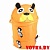 Корзина для игрушек "Собачка" арт. 875