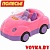 Автомобиль для девочек "Улыбка" арт. 4816 Полесье, РБ