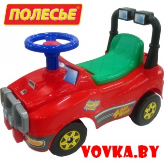 Автомобиль Джип-каталка (красный) арт.62857