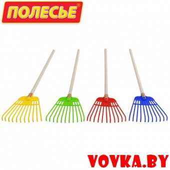 Грабли №14, деревянный черенок (длина граблей 79 см) арт.41043