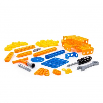 Конструктор "Изобретатель" - "Мельница №1" (105 элементов) (в пакете) арт. 55385 Полесье