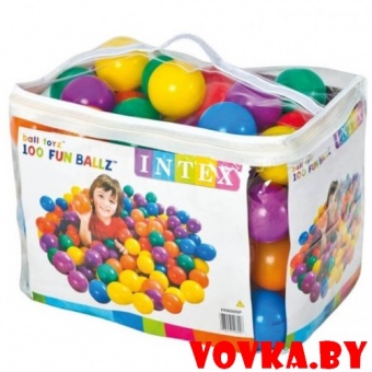 Шарики для сухого бассейна INTEX арт.49600NP