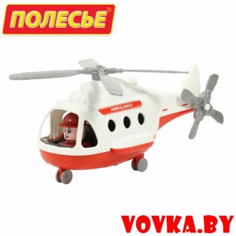 Вертолёт - скорая помощь "Альфа" (в сеточке) арт. 72399 Полесье