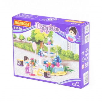 Конструктор "Классик" "Подружки-6" (103 элементов) (в коробке) арт. 81018