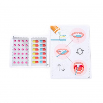 Набор "Доктор" №23 "Стоматолог" (19 элементов) (в чемоданчике среднем) арт. 74963 Полесье