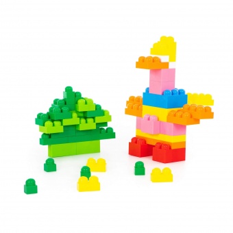 Конструктор "Великан" (126 элем. в мешке) арт. 7703 Полесье