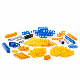 Конструктор "Изобретатель" - "Мельница №2" (195 элементов) (в пакете) арт. 55125 Полесье