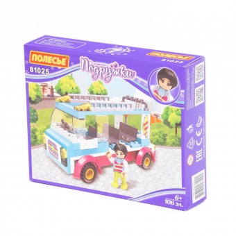 Конструктор "Классик" "Подружки-7" (106 элементов) (в коробке) арт. 81025