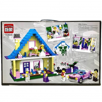 Конструктор Brick (Свадебная церемония 632 детали) арт. 1129