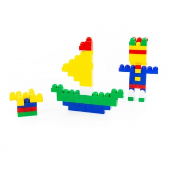 Конструктор "Юниор" (360 элементов) (в контейнере) арт. 53626