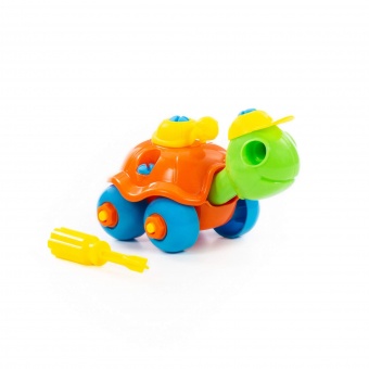 Конструктор "Черепашка" (24 элемента) (в пакете), арт. 83555