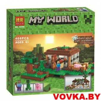 Конструктор MineCraft "Первая ночь" арт.10176