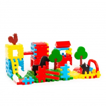 Конструктор "Фермер" (112 элем. в коробке) арт.4864